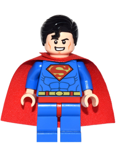 Superman - Red Eyes on Reverse, Shiny Starched Cape - Dimensions Fun Pack